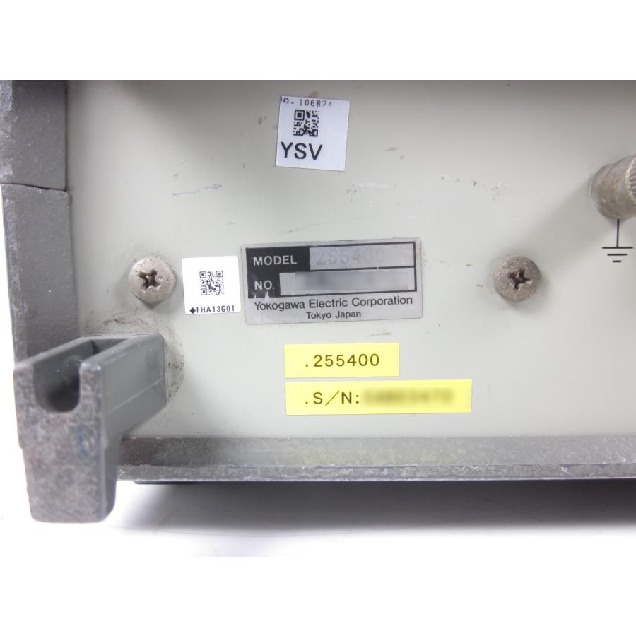 動作保証/即納】【中古】直流電圧電流発生器 255400 横河電機 YOKOGAWA