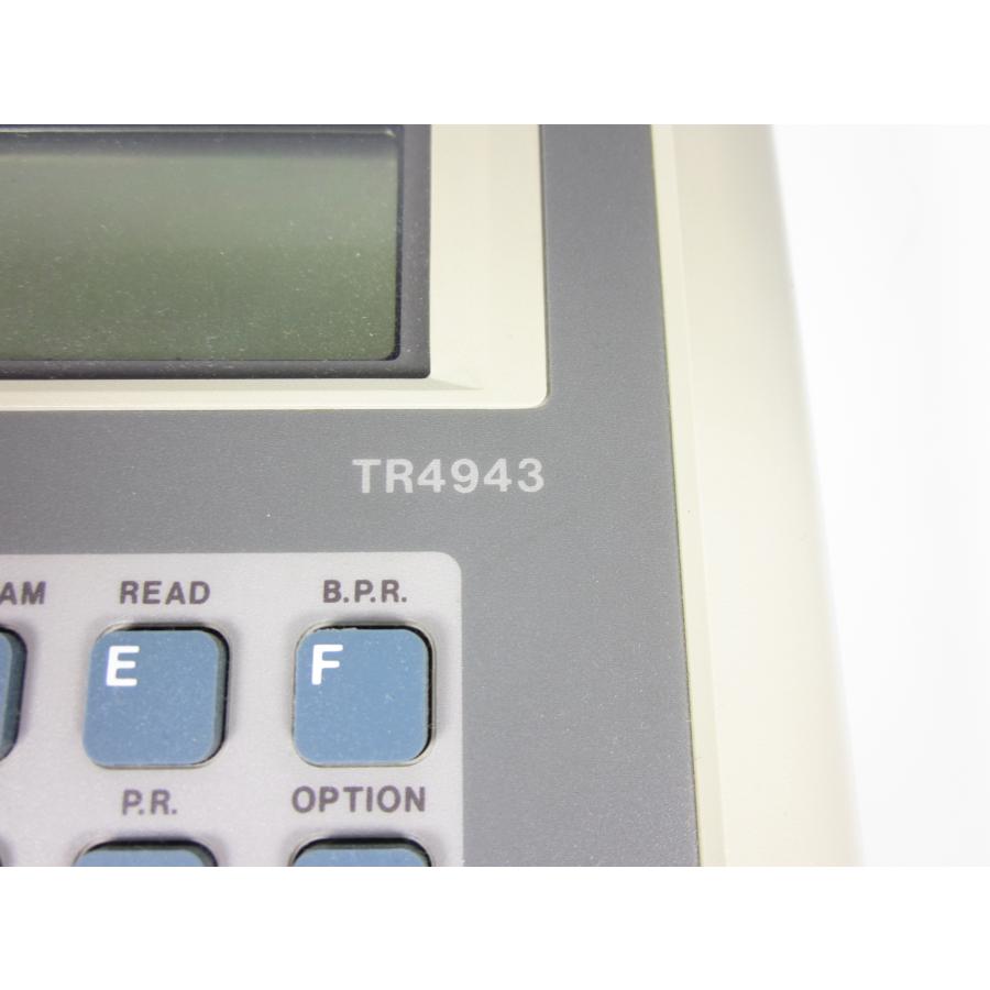 TR4943 EPROM プログラマ ロムライター | 中古計測器販売|その他 TR4943 EPROM プログラマ ロムライター | 中古計測器販売|その他