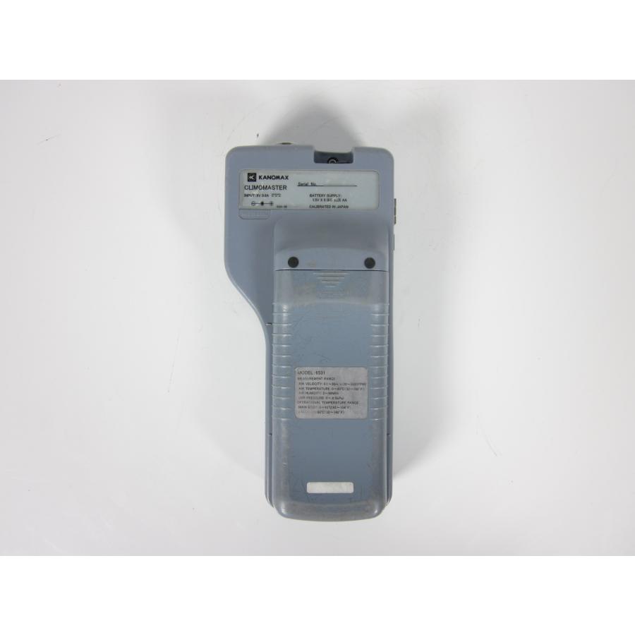 中古】クリモマスター風速計 MODEL 6531 日本カノマックス 中古】クリモマスター風速計 MODEL 6531 日本カノマックス