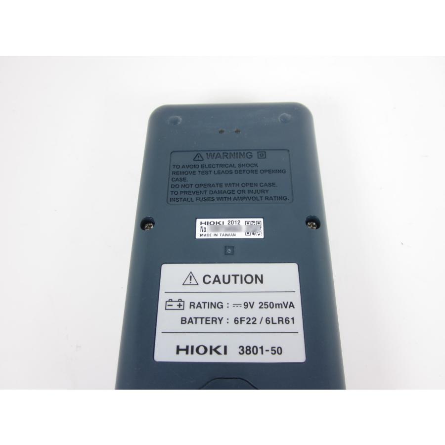 中古】ディジタルハイテスタ 3801-50 日置電機 HIOKI 直流 交流 中古】ディジタルハイテスタ 3801-50 日置電機 HIOKI 直流 交流