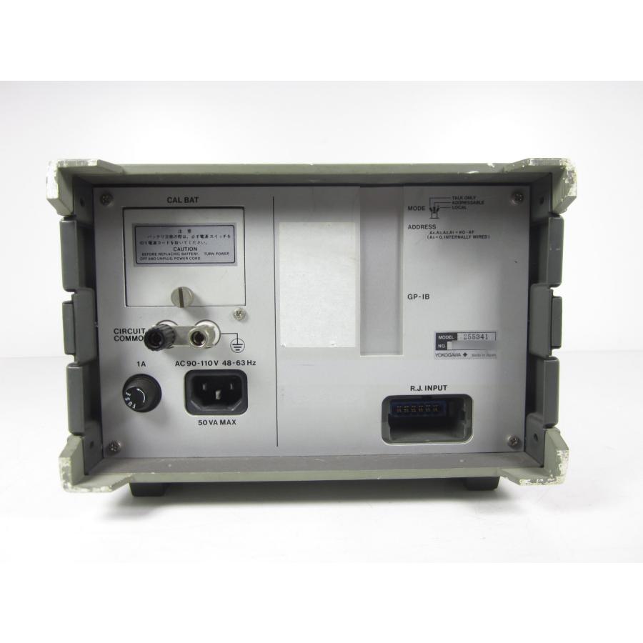 動作保証/即納】【中古】直流標準電圧電流発生器 255341 横河電機