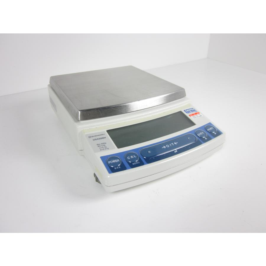 中古】上皿 天秤（4200g/0.01g） UX4200H 島津製作所 SHIMAZU 分析天秤 