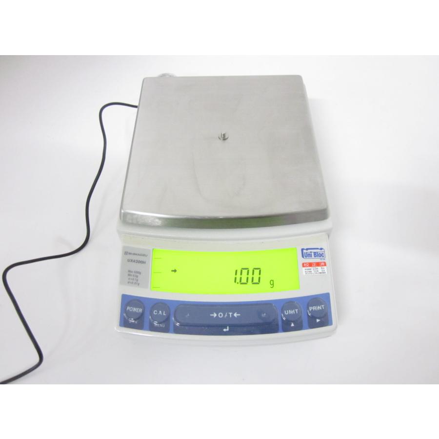 中古】上皿 天秤（4200g/0.01g） UX4200H 島津製作所 SHIMAZU