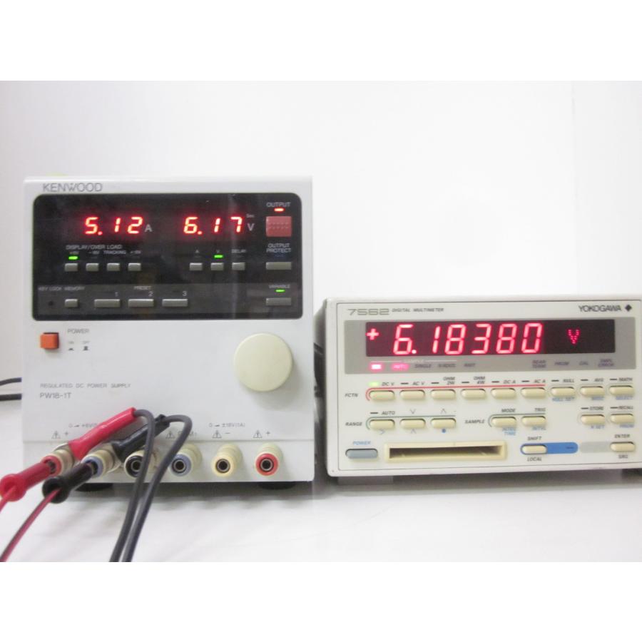中古】直流安定化電源 PW18-1T ケンウッド KENWOOD 0〜6V/0〜5A 中古】直流安定化電源 PW18-1T ケンウッド KENWOOD 0〜6V/0〜5A