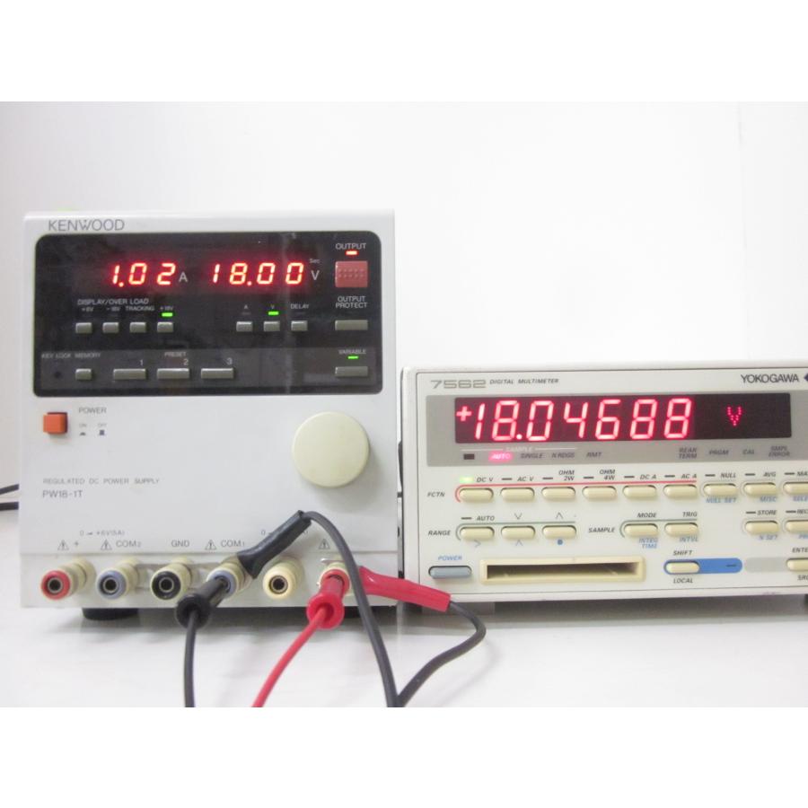 中古】直流安定化電源 PW18-1T ケンウッド KENWOOD 0〜6V/0〜5A 中古】直流安定化電源 PW18-1T ケンウッド KENWOOD 0〜6V/0〜5A