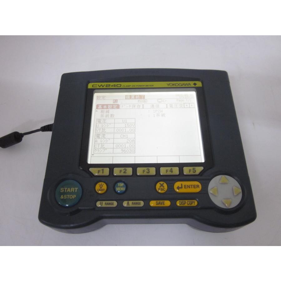 動作保証/即納】【中古】クランプ電力計 CW240/DA/S1 横河メータ 