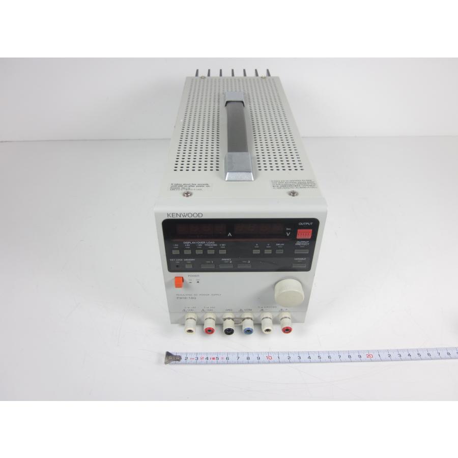 低雑音安定化電源　KENWOOD PW18-1.8Q 整備済 中古】多出力直流安定化電源 PW18-1.8Q ケンウッド KENWOOD
