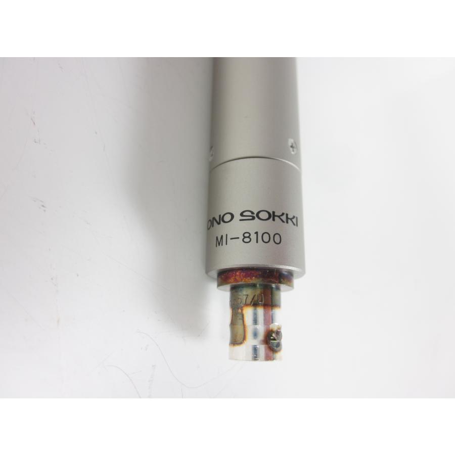 中古】指向性マイクロホン MI-8100 小野測器 ONOSOKKI 50Hz 中古】指向性マイクロホン MI-8100 小野測器 ONOSOKKI 50Hz