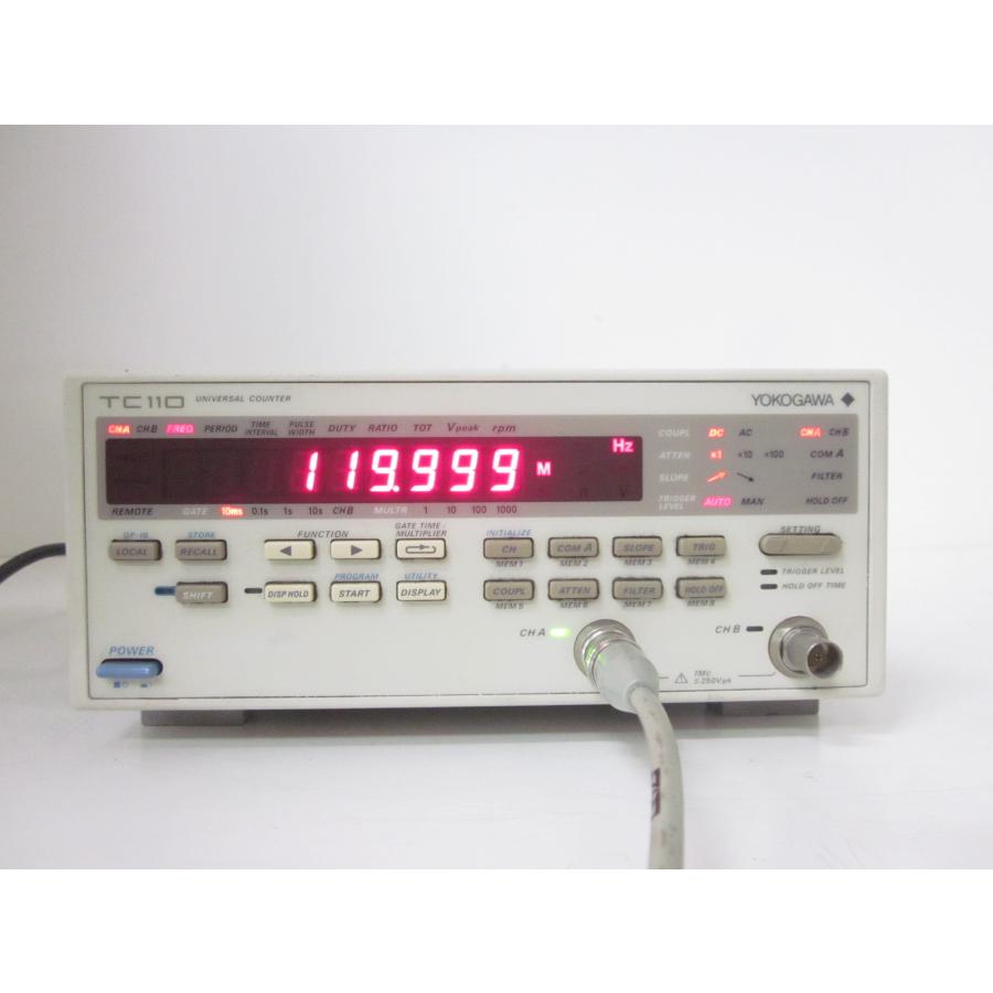 中古】ユニバーサルカウンタ TC110 704111-1-M 横河計測 中古】ユニバーサルカウンタ TC110 704111-1-M 横河計測