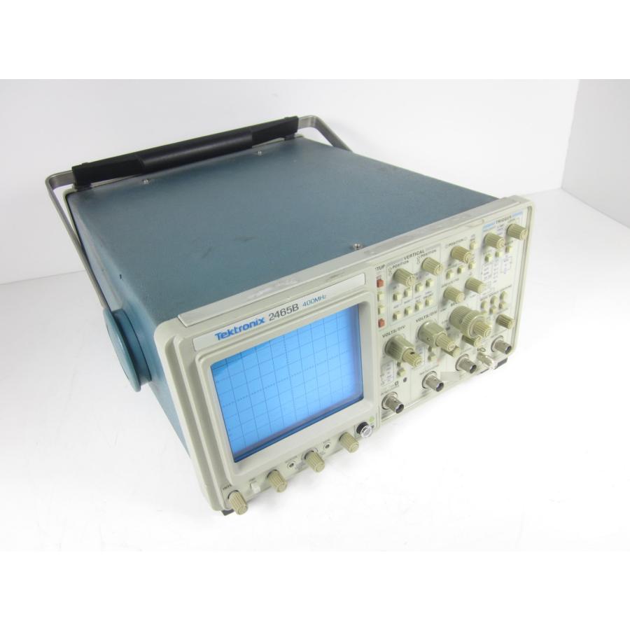 送料無料 アナログオシロスコープ　2465B　テクトロニクス Tektronix　4ch　400MHz　3z4276　ジャンク品★送料無料★[波形(オシロスコープ)]