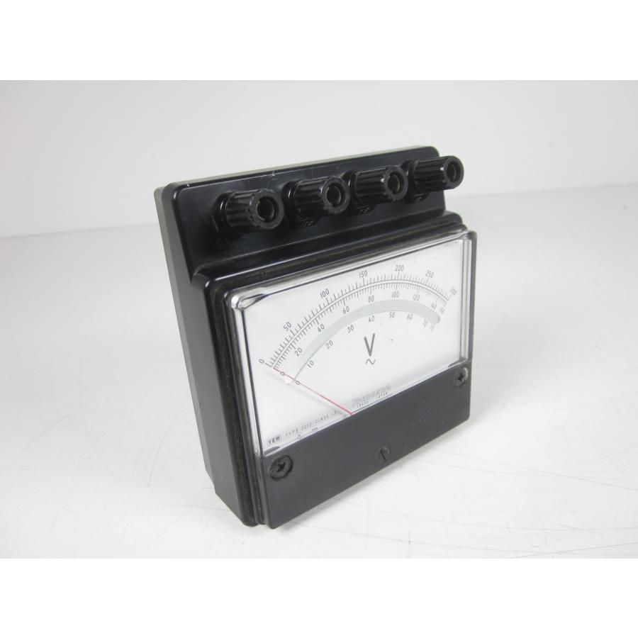 中古】交流電圧計 2052 07 横河電機 YOKOGAWA 75/150/300V（3レンジ