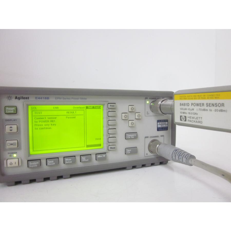 中古】パワーセンサー 8481D HP E4418B/E4419B用 周波数範囲 中古】パワーセンサー 8481D HP E4418B/E4419B用 周波数範囲