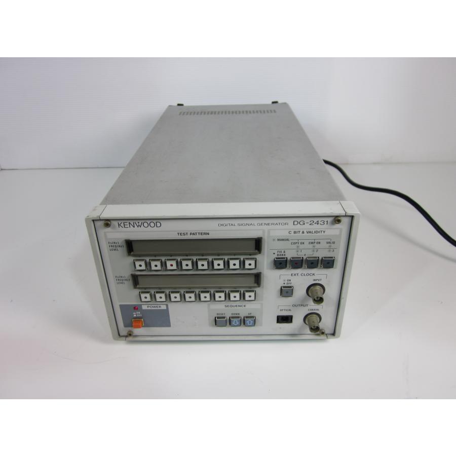 中古】信号発生器(デジタル) DG-2431 ケンウッド KENWOOD 中古】信号発生器(デジタル) DG-2431 ケンウッド KENWOOD
