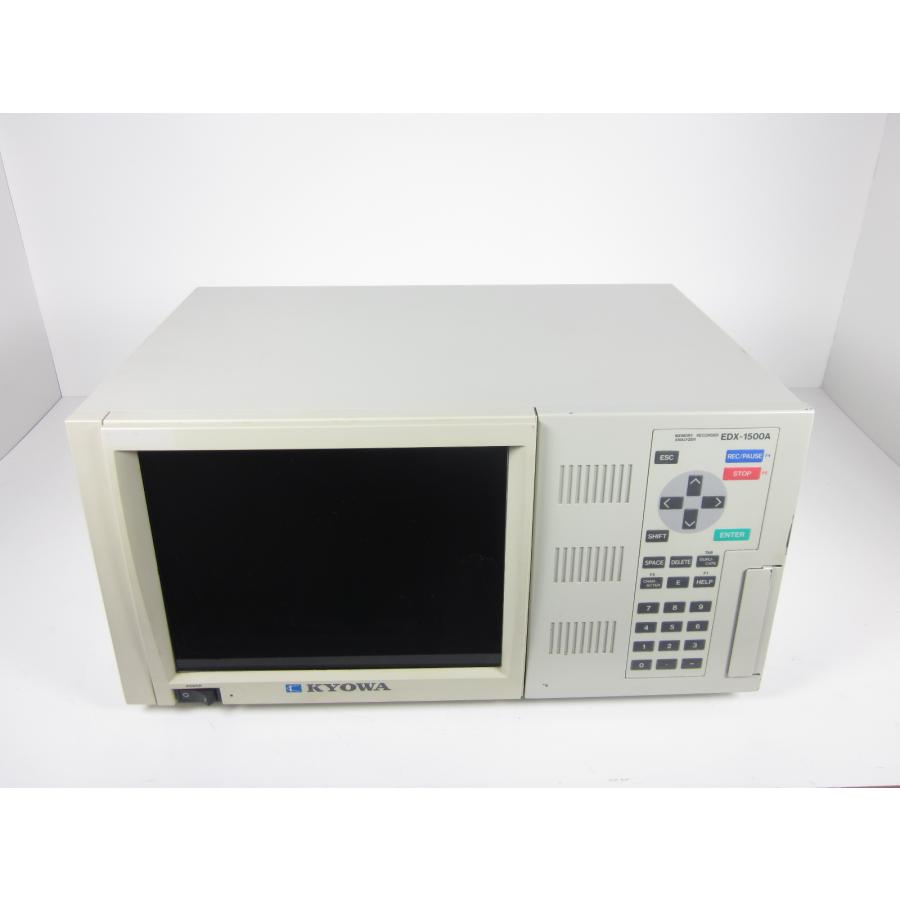 【中古】メモリレコーダアナライザ　EDX-1500A　Ver,02.05　16ch　共和電業　記録計  x00096　ジャンク品★送料無料★[記録 データ 情報処理]の画像