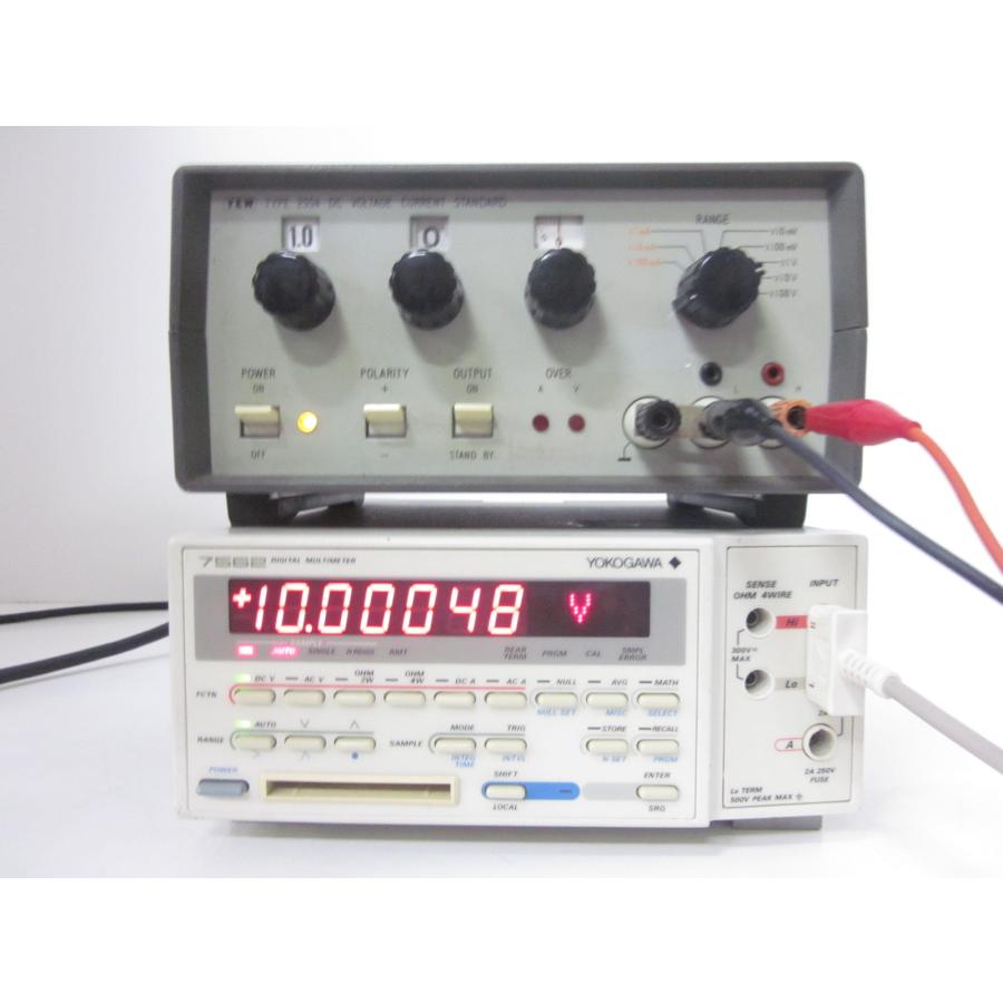 中古】マルチメータ 756201-C-1/B 横河電機 YOKOGAWA 6.5桁 4線式抵抗 