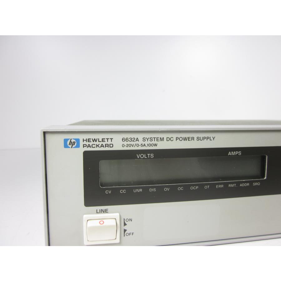 【中古】DCシステム電源　6632A　HP ヒューレット・パッカード　0〜20V　0〜5A　x00285　★送料無料★[電源] 【ＳＣＷ】