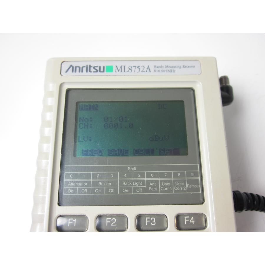 中古】メジャーリングレシーバ ML8752A アンリツ Anritsu x00319 中古】メジャーリングレシーバ ML8752A アンリツ Anritsu x00319