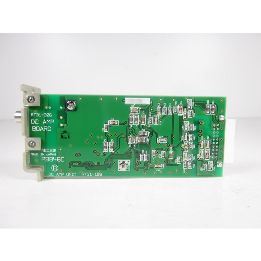 中古】BNC入力DCアンプユニット RT31-126 NEC三栄 RT3108N 中古】BNC入力DCアンプユニット RT31-126 NEC三栄 RT3108N