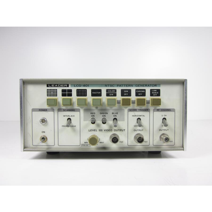 中古】NTSCパターンジェネレータ LCG401 リーダー電子 LEADER 中古】NTSCパターンジェネレータ LCG401 リーダー電子 LEADER