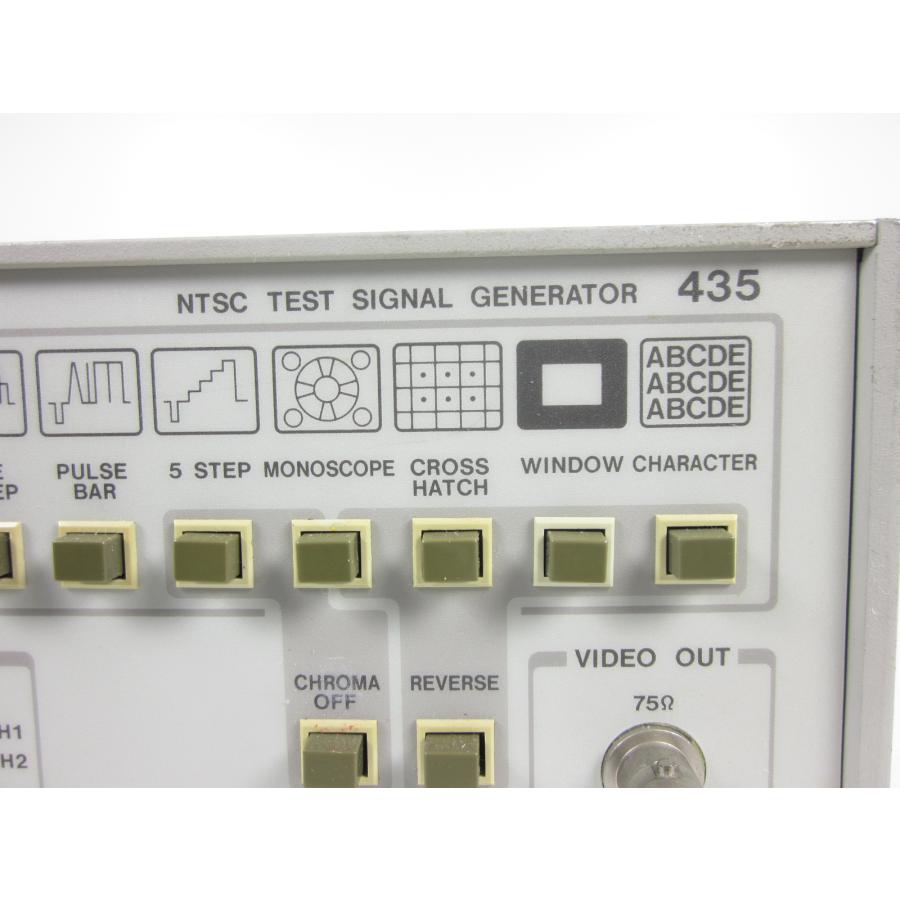 中古】信号発生器(NTSCテスト)ジェネレータ 435 リーダ電子 中古】信号発生器(NTSCテスト)ジェネレータ 435 リーダ電子