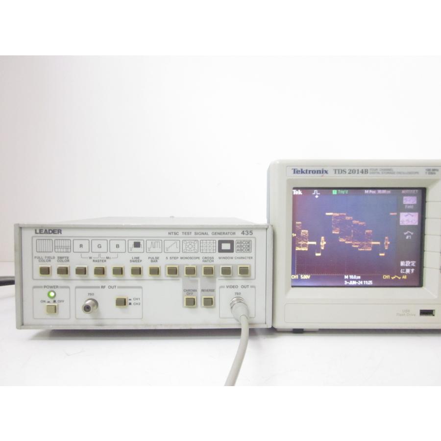 中古】信号発生器(NTSCテスト)ジェネレータ 435 リーダ電子 中古】信号発生器(NTSCテスト)ジェネレータ 435 リーダ電子