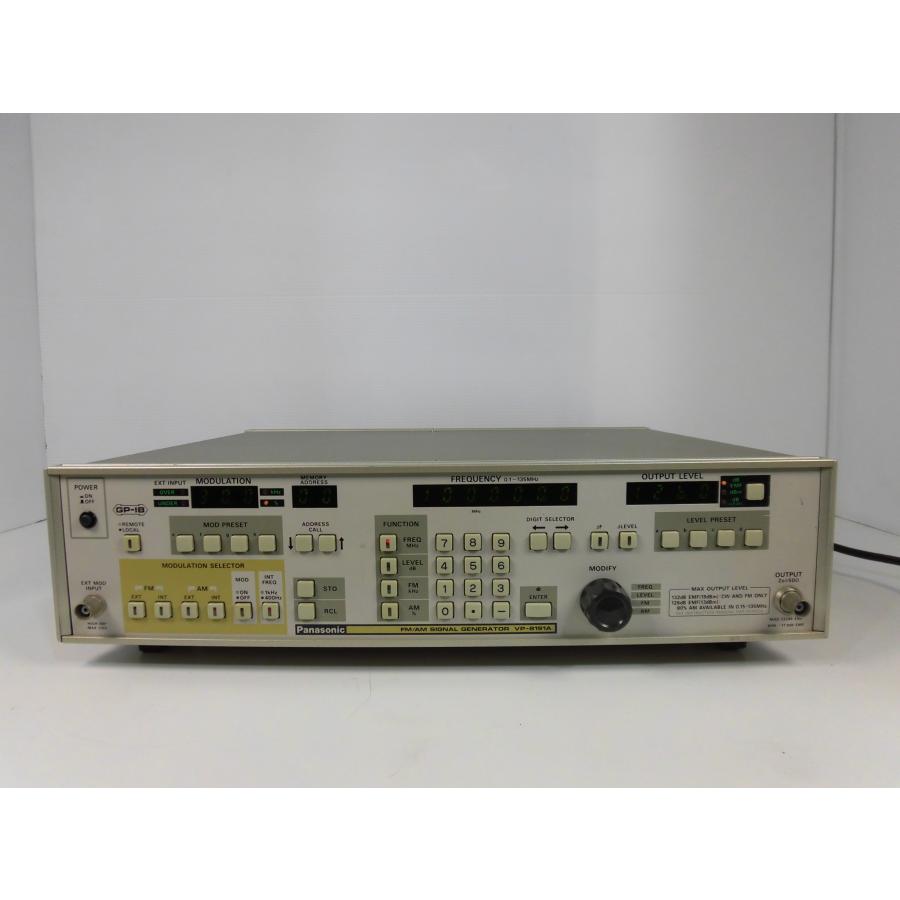 【動作保証/即納】【中古】FM／AM信号発生器　VP8191A　VP-8191A　Panasonic パナソニック　135 MHz　x00691　★送料無料★[信号発生器]の画像