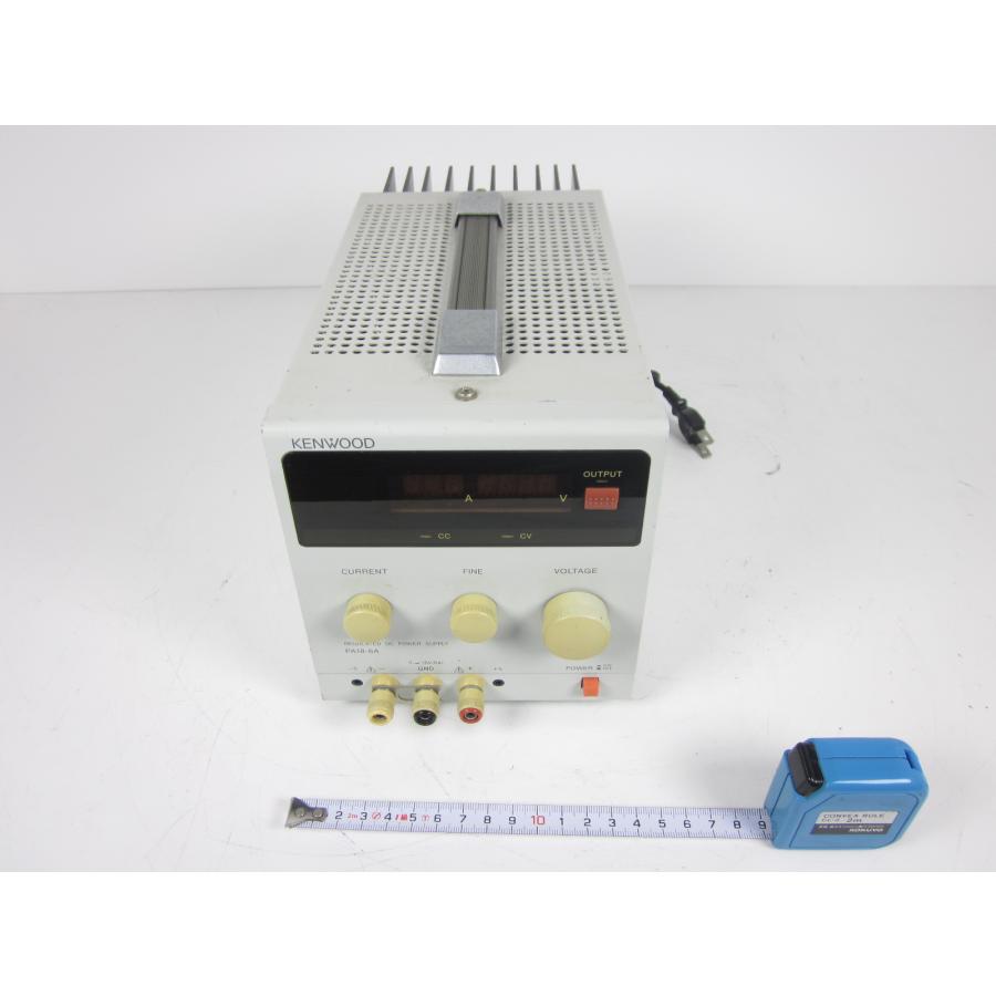 KENWOOD PA18-6A 直流安定化電源の中古品 中古】直流安定化電源 PA18-6A ケンウッド KENWOOD 0〜18V 0〜6A