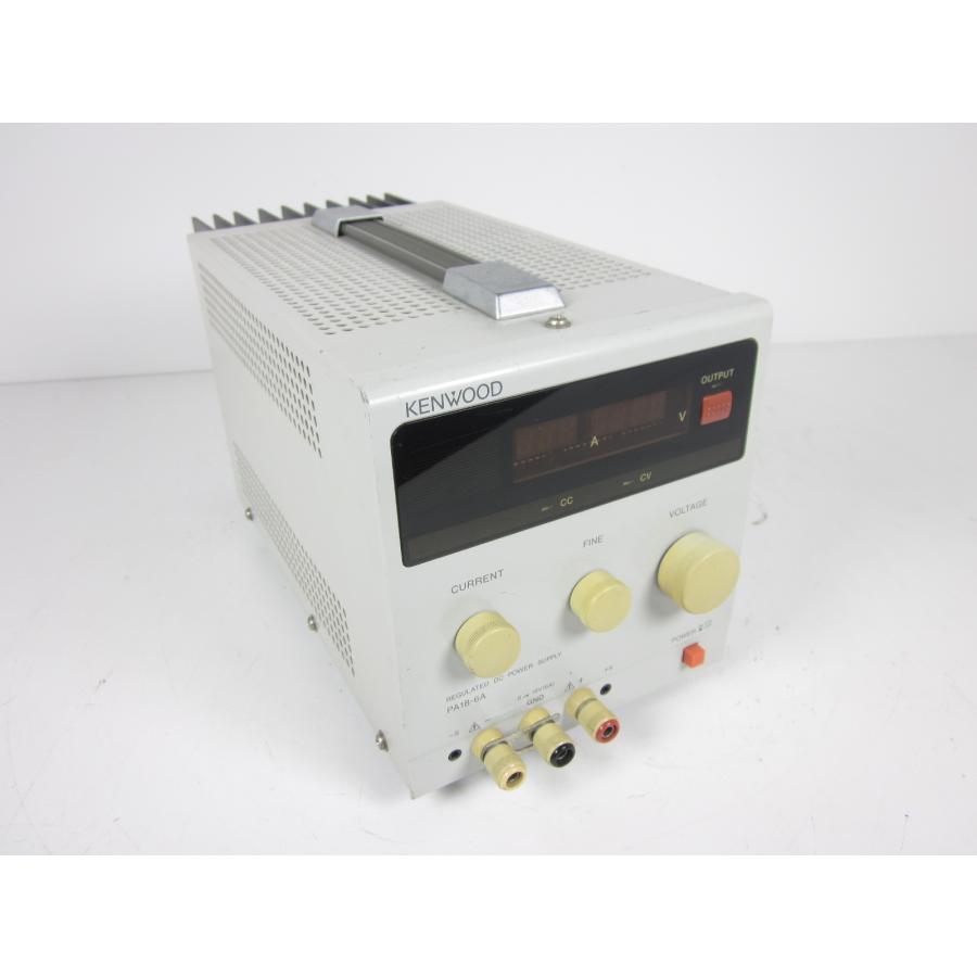 直流安定化電源 PA18-6A ケンウッド KENWOOD 0〜18V 0〜6A x00709 送料