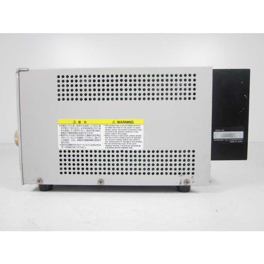 中古】直流安定化電源 PA18-6A ケンウッド KENWOOD 0〜18V 0〜6A