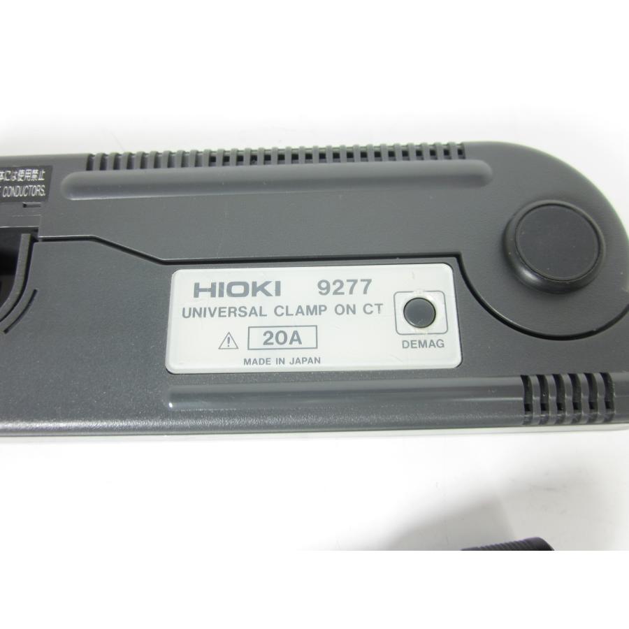 中古】クランプセンサ(AC/DC20A)電流計 9277 日置電機 HIOKI 中古】クランプセンサ(AC/DC20A)電流計 9277 日置電機 HIOKI