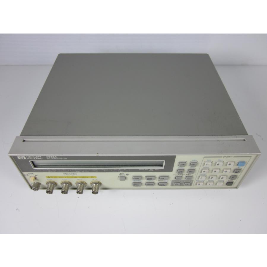 ミリオームメータ　抵抗計　4338A　HP 測定範囲10μΩ〜100kΩ　x00985　送料無料 [物理 理化学 分析 回路素子] 動作保証/即納 中古 |  | 03