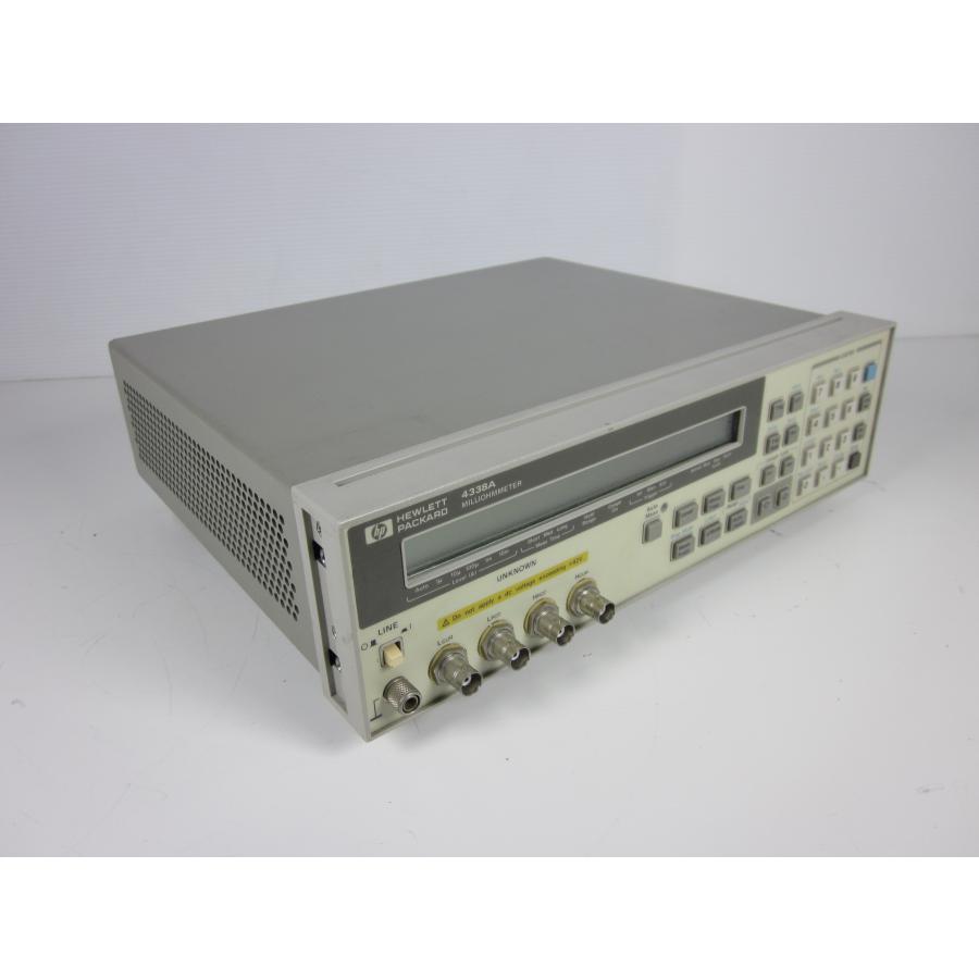 ミリオームメータ　抵抗計　4338A　HP 測定範囲10μΩ〜100kΩ　x00985　送料無料 [物理 理化学 分析 回路素子] 動作保証/即納 中古 |  | 07