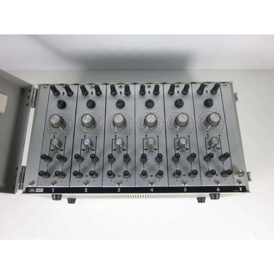 中古】電磁オシログラフ用抵抗箱 6U01 NEC三栄 6ch 【最大 中古】電磁オシログラフ用抵抗箱 6U01 NEC三栄 6ch 【最大
