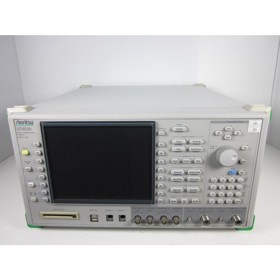 Anritsu MT8820A アンリツ ラジオコミュニケーションアナライザ 中古】ラジオコミュニケーションアナライザ MT8820A アンリツ Anritsu