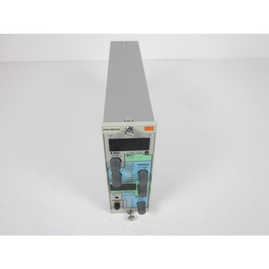 中古】動ひずみ計 AS1803 NEC三栄 Avio ストレインアンプ 中古】動ひずみ計 AS1803 NEC三栄 Avio ストレインアンプ