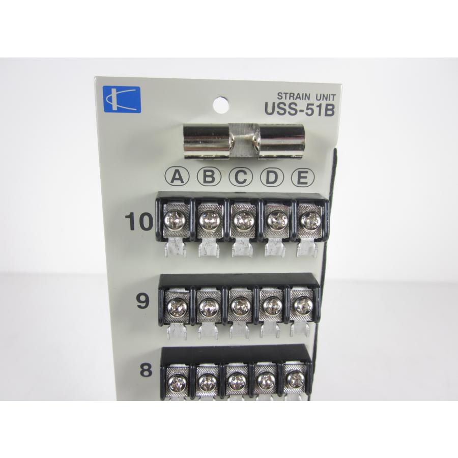 中古】ひずみユニット USS-51B 共和電業 UCAM550A用 10ch x01053 中古】ひずみユニット USS-51B 共和電業 UCAM550A用 10ch x01053