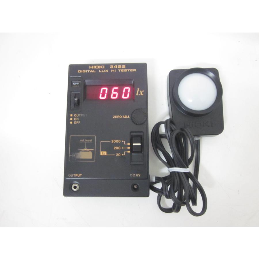 動作保証/即納】【中古】ルクスハイテスタ（デジタル） 3422 日置電機 