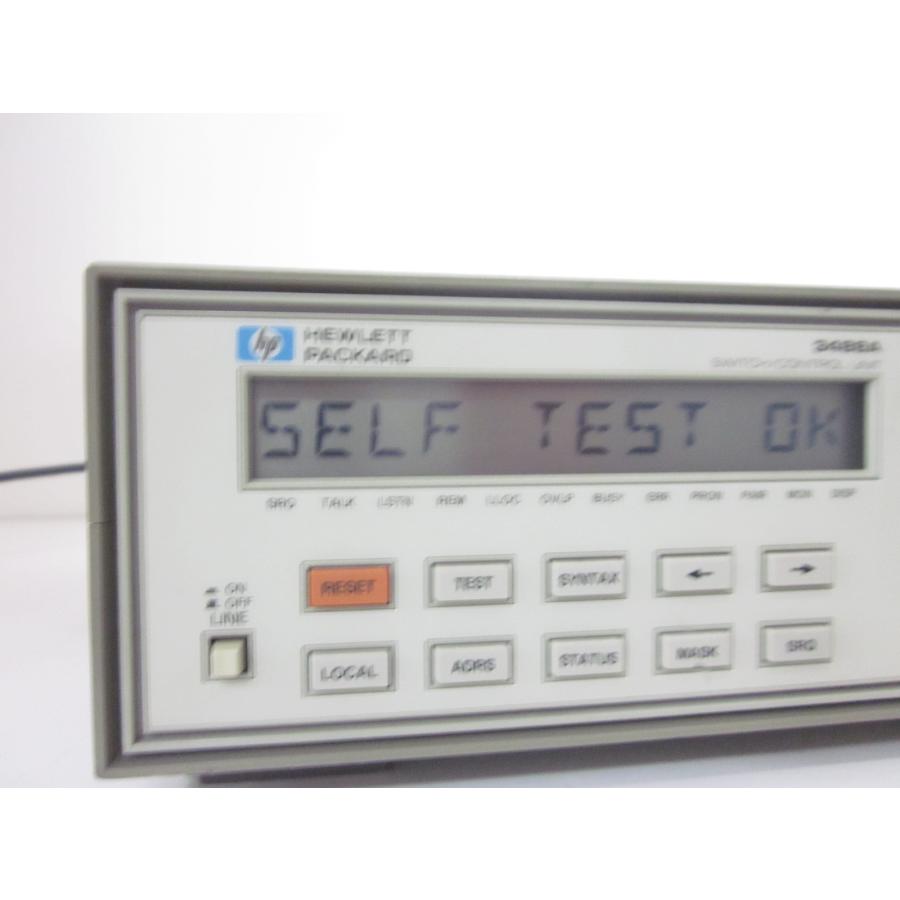 中古】スイッチコントロールユニット 3488A HP ヒューレット 中古】スイッチコントロールユニット 3488A HP ヒューレット
