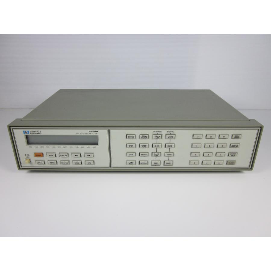 中古】スイッチコントロールユニット 3488A HP ヒューレット 中古】スイッチコントロールユニット 3488A HP ヒューレット