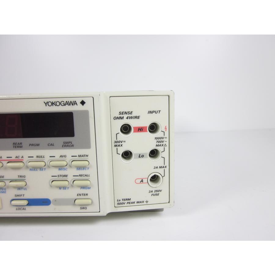 中古】マルチメータ（デジタル） 756201-C-1 横河電機 YOKOGAWA 6.5桁