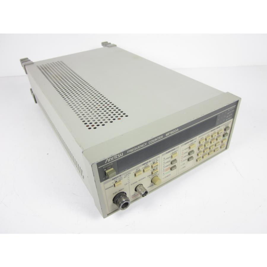 Anritsu 周波数カウンター MF1603A 0.1mHz-3GHz 中古】周波数カウンタ MF1603A アンリツ ANRITSU 0.1mHz〜3GHz Opt：02