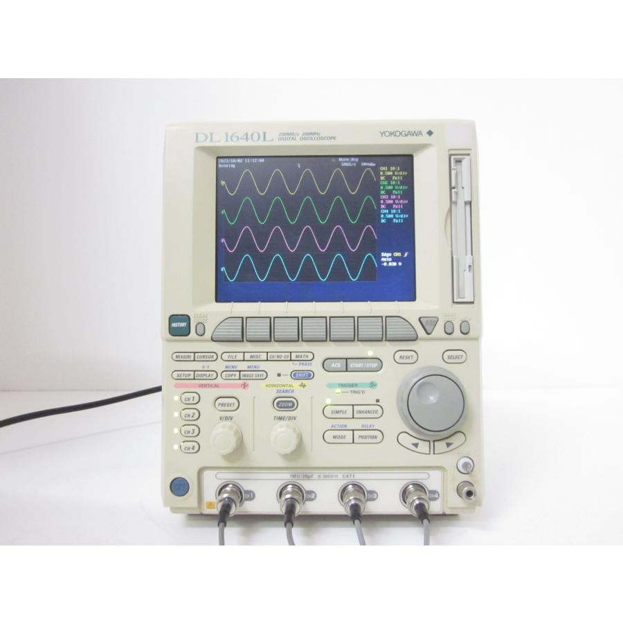 中古】デジタルオシロスコープ DL1640L 横河電機 YOKOGAWA 4ch 中古】デジタルオシロスコープ DL1640L 横河電機 YOKOGAWA 4ch