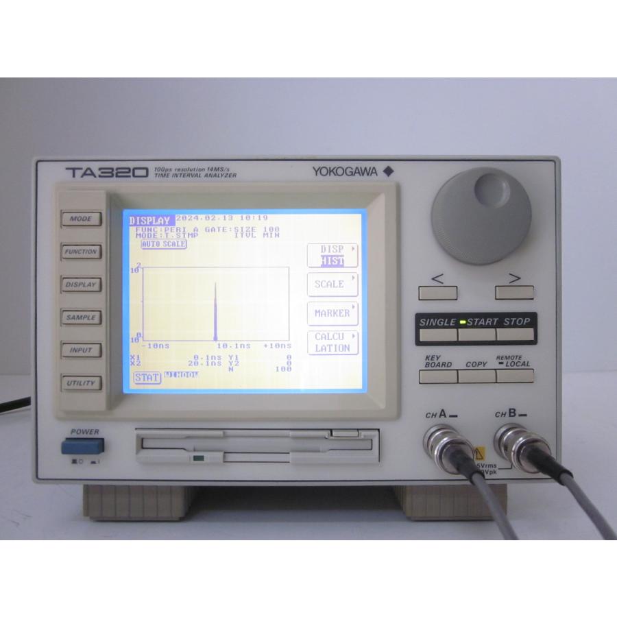 YOKOGAWA TA320 タイムインターバルアナライザー（中古品） 動作保証/即納】【中古】タイムインターバルアナライザ TA320 横河電機