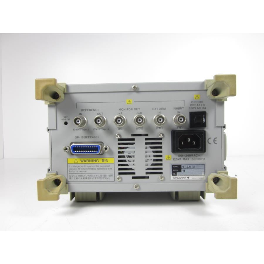動作保証/即納】【中古】タイムインターバルアナライザ TA320 横河電機