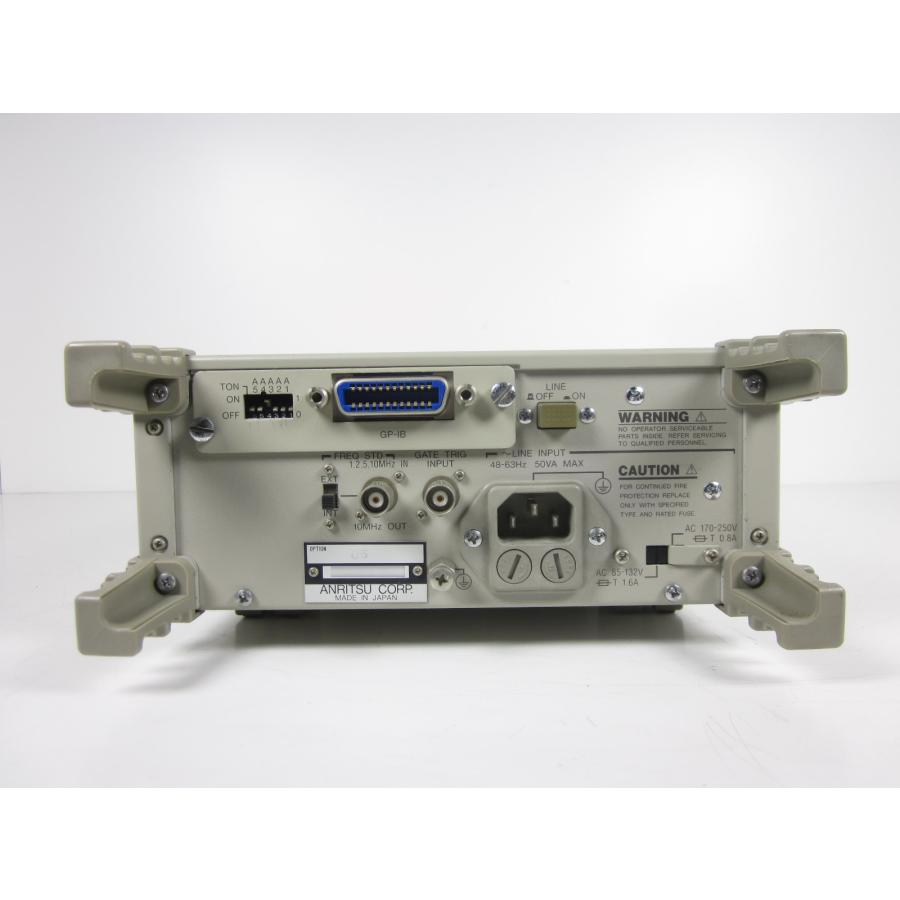 中古】周波数カウンタ MF1603A アンリツ Anritsu 0.1mHz〜3GHz Opt：06