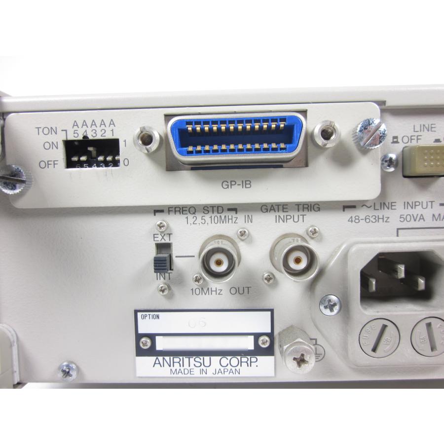中古】周波数カウンタ MF1603A アンリツ Anritsu 0.1mHz〜3GHz Opt：06
