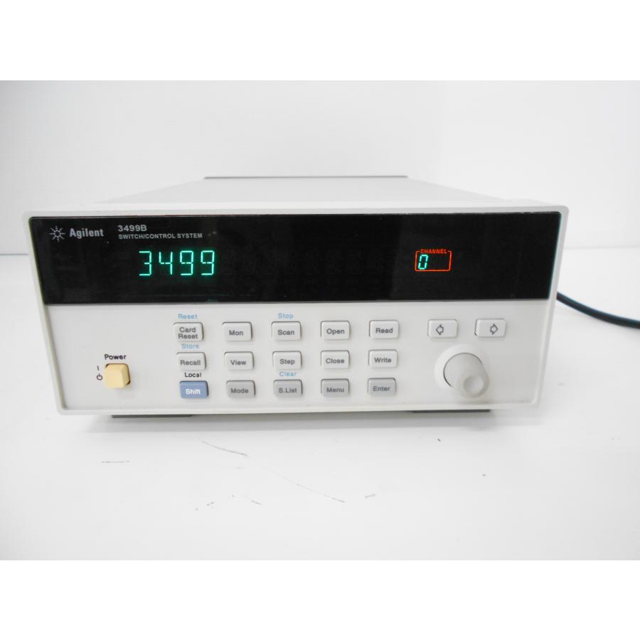 中古】スイッチ/コントロールシステム 3499B アジレント 中古】スイッチ/コントロールシステム 3499B アジレント