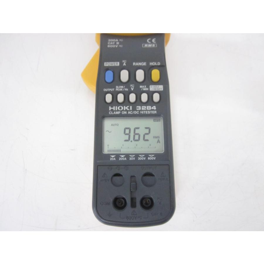 動作保証/即納】【中古】クランプテスタ(AC/DC200A) 3284 日置電機