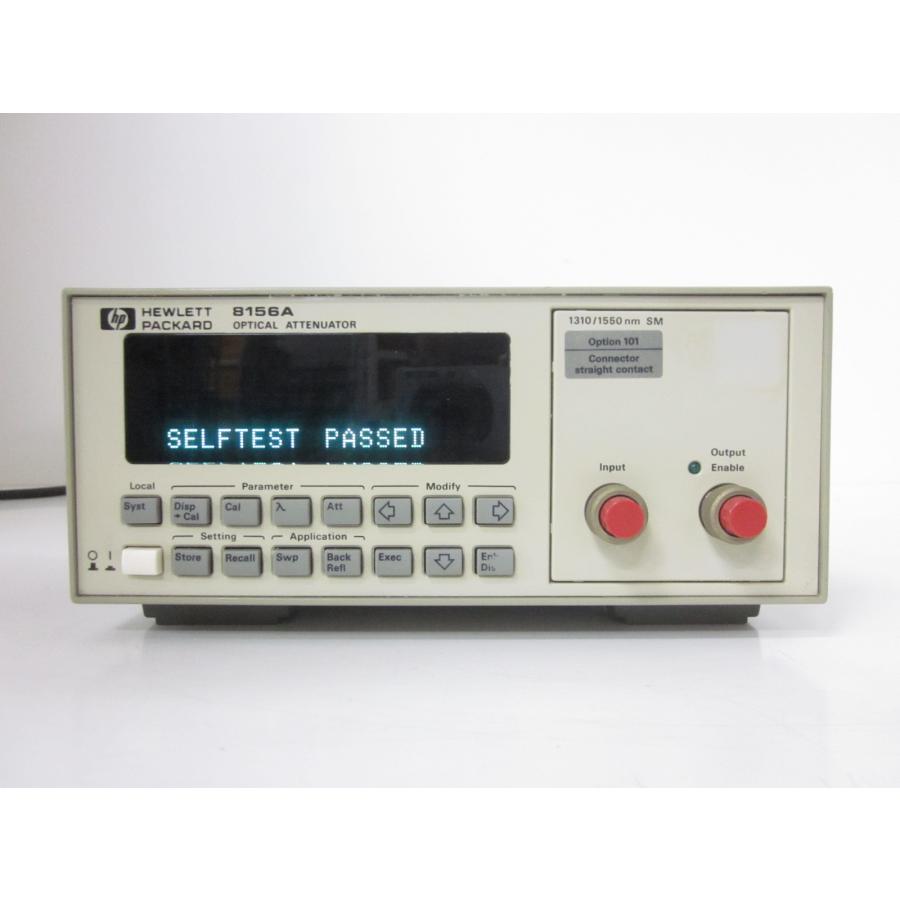 【美品】HEWLETT PACKARD製 アッテネーター 中古】光アッテネータ 8156A HP ヒューレット・パッカード 60dB