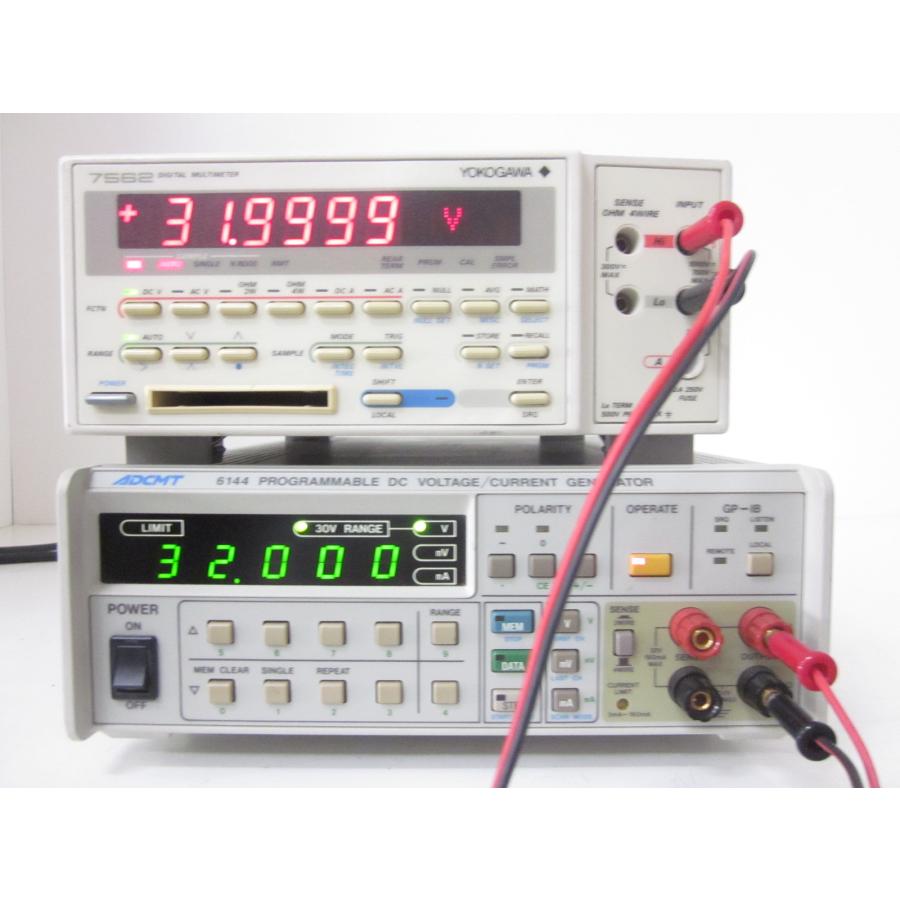 動作保証/即納】【中古】直流電圧電流発生器 6144 アドバンテスト DCV0